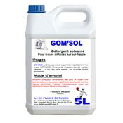 Nettoyant solvant pour sols dificiles GOMSOL 5L