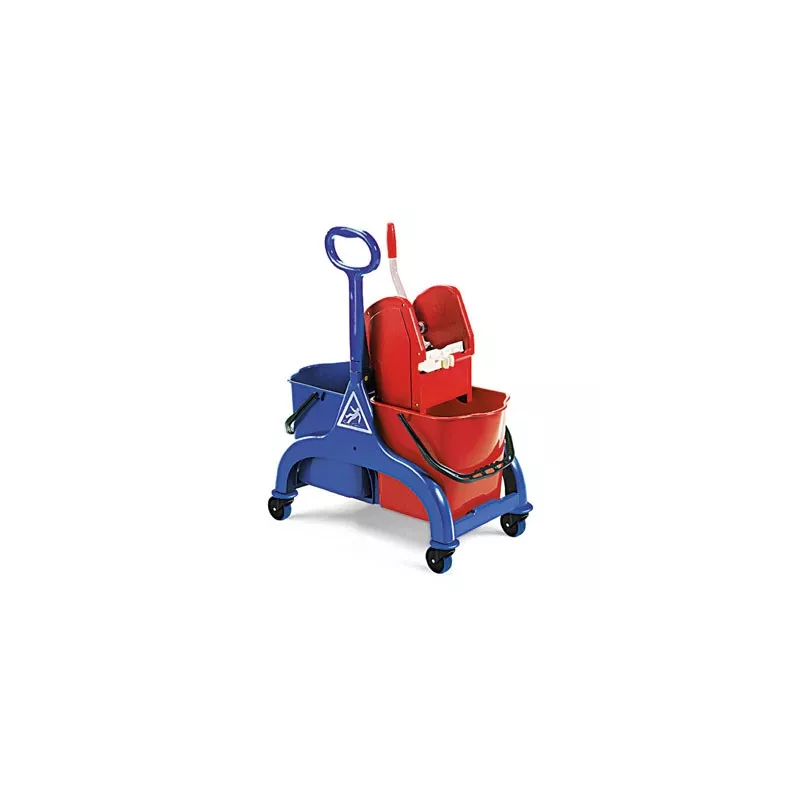 Chariot de lavage timon latéral sans presse FRED 2X25L