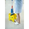 chariot de lavage bi-bacs presse integrée ROCKET SR