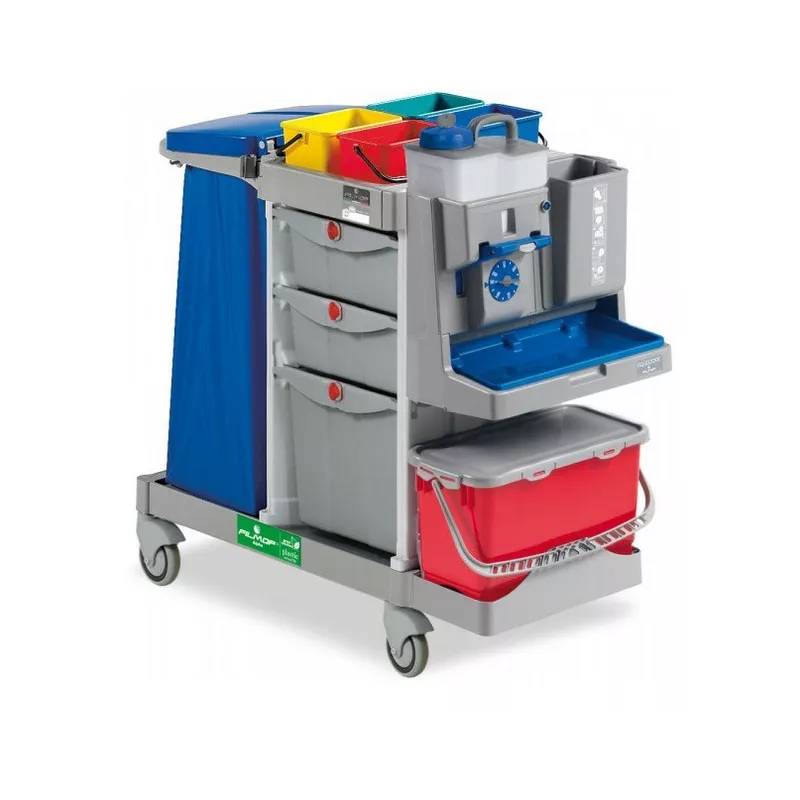 Chariot de ménage imprégnation des franges ALPHA 5694