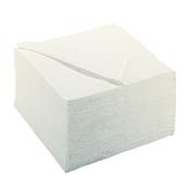 Carton 3000 serviettes blanches 1 pli 30X30cm 