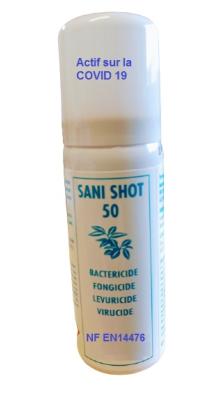Spray désinfectant surface SANISHOT 50 X12