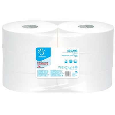 Colis de 6 rouleaux papier hygiènique blanc 2 plis 237M